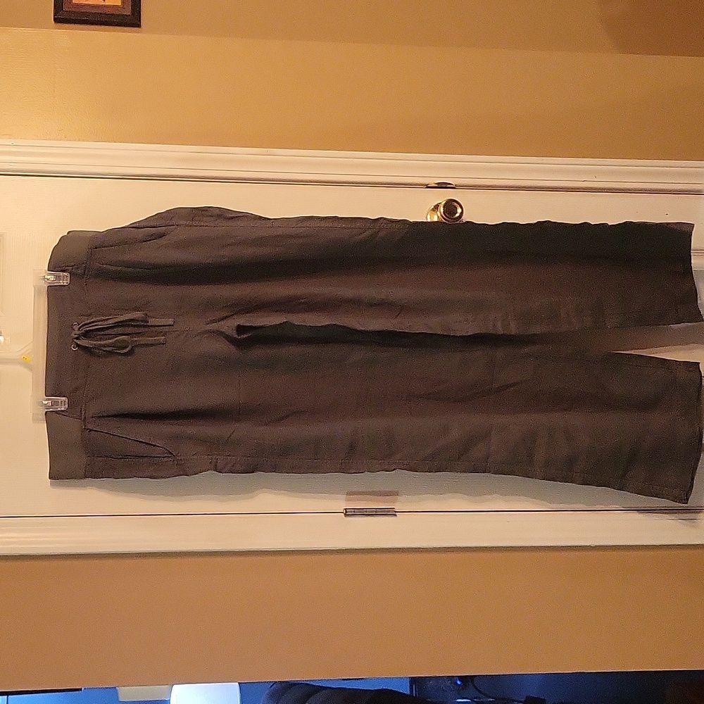 Athleta Linen Wide Leg Pants Size 14T NWOT